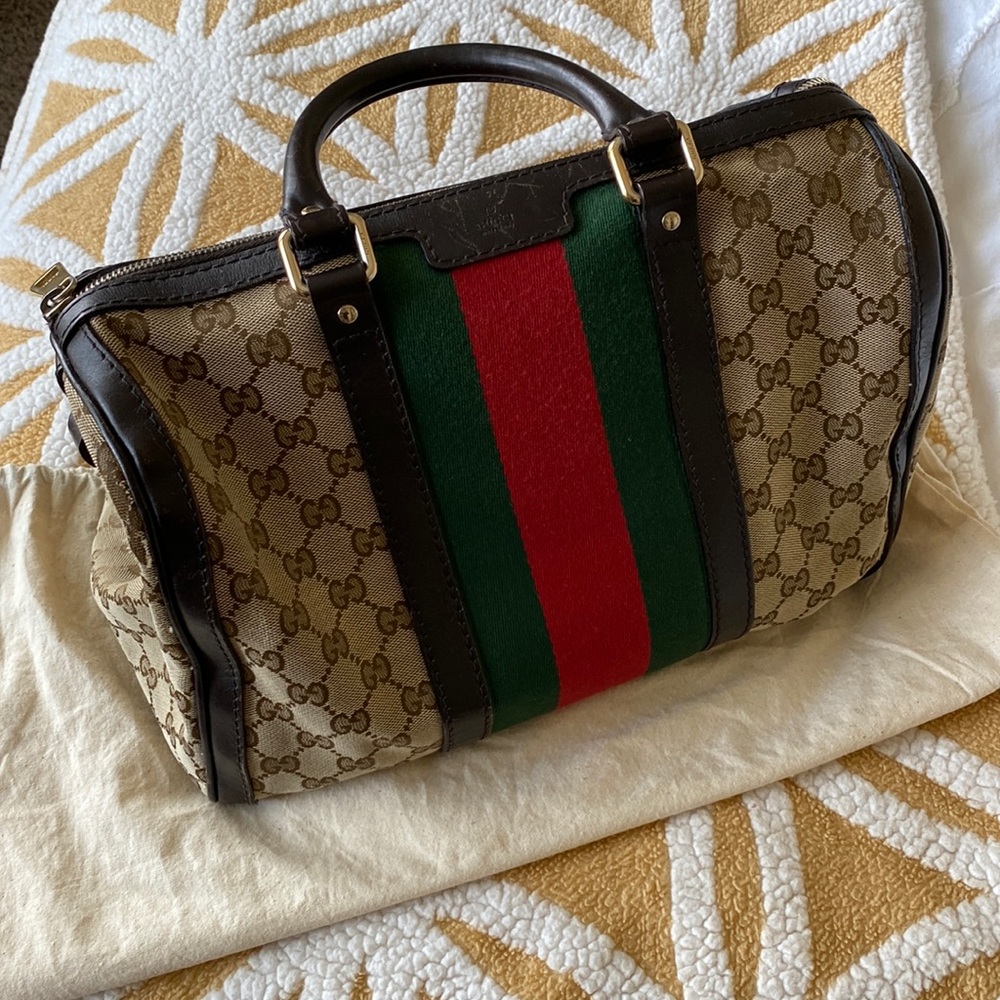 Vintage Gucci Boston Bag